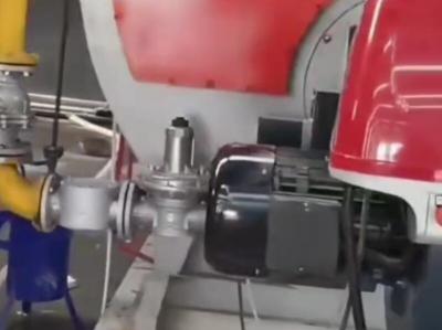 天然气低氮燃烧机600万大卡视频