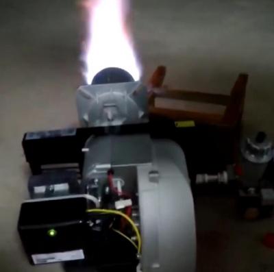 燃气燃烧机10万大卡视频